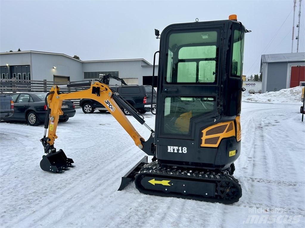 JPC HT18 HYTILLÄ Mini rýpadla < 7t