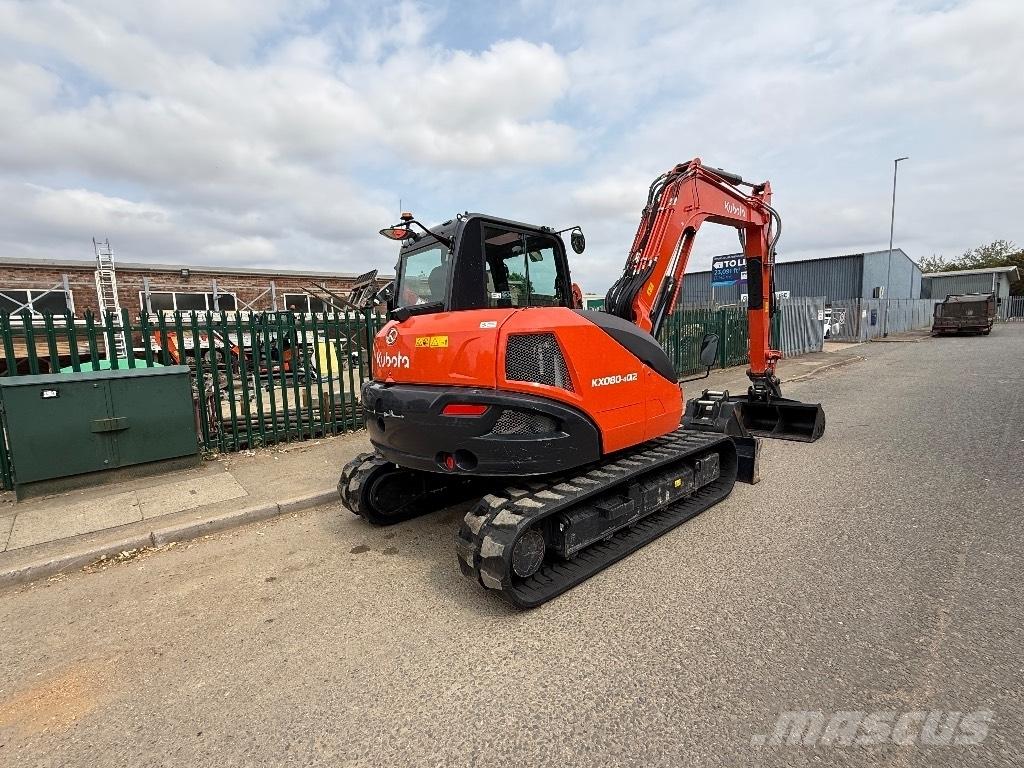 Kubota KX 080-4 Midi rýpadla 7t - 12t