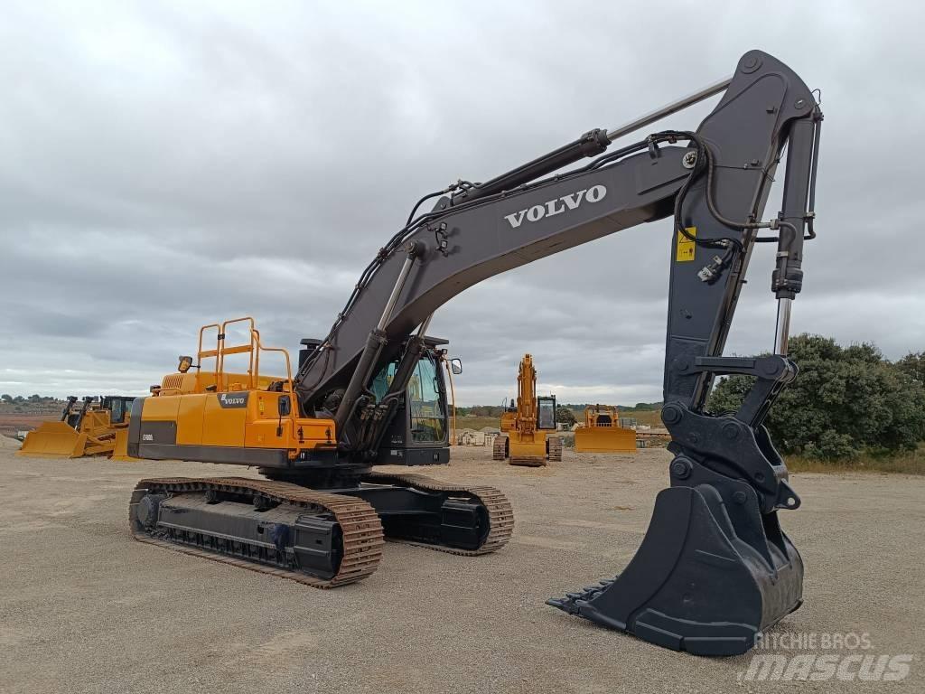 Volvo EC 480 Pásová rýpadla