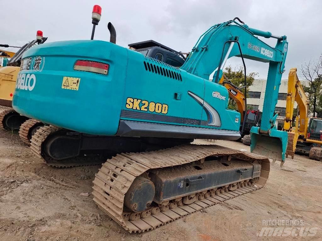 Kobelco SK 260 LC Pásová rýpadla