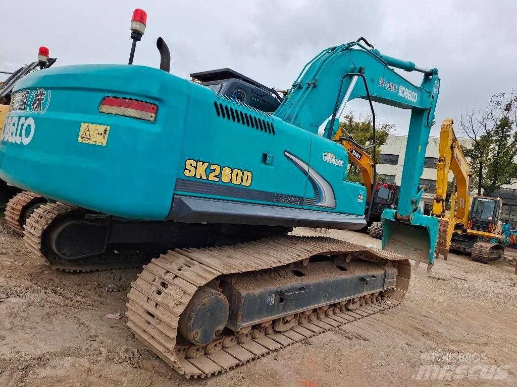 Kobelco SK 260 LC Pásová rýpadla