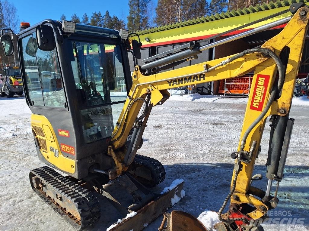 Yanmar SV 18 Mini rýpadla < 7t