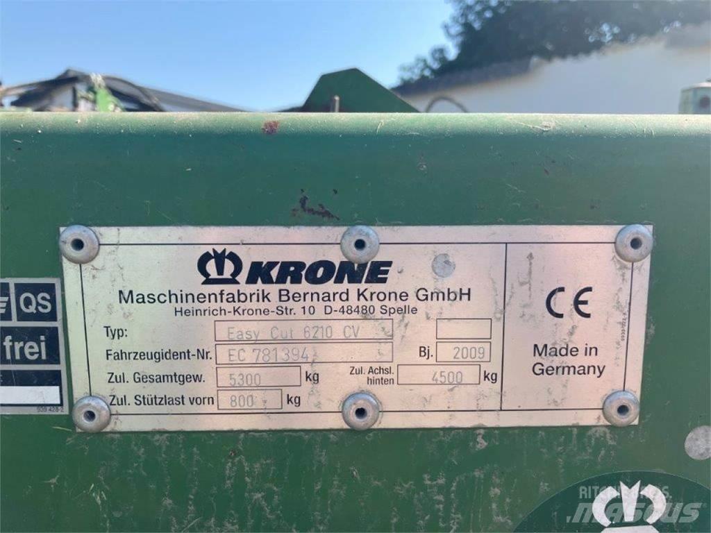Krone EC 6210 Cv Žací stroje