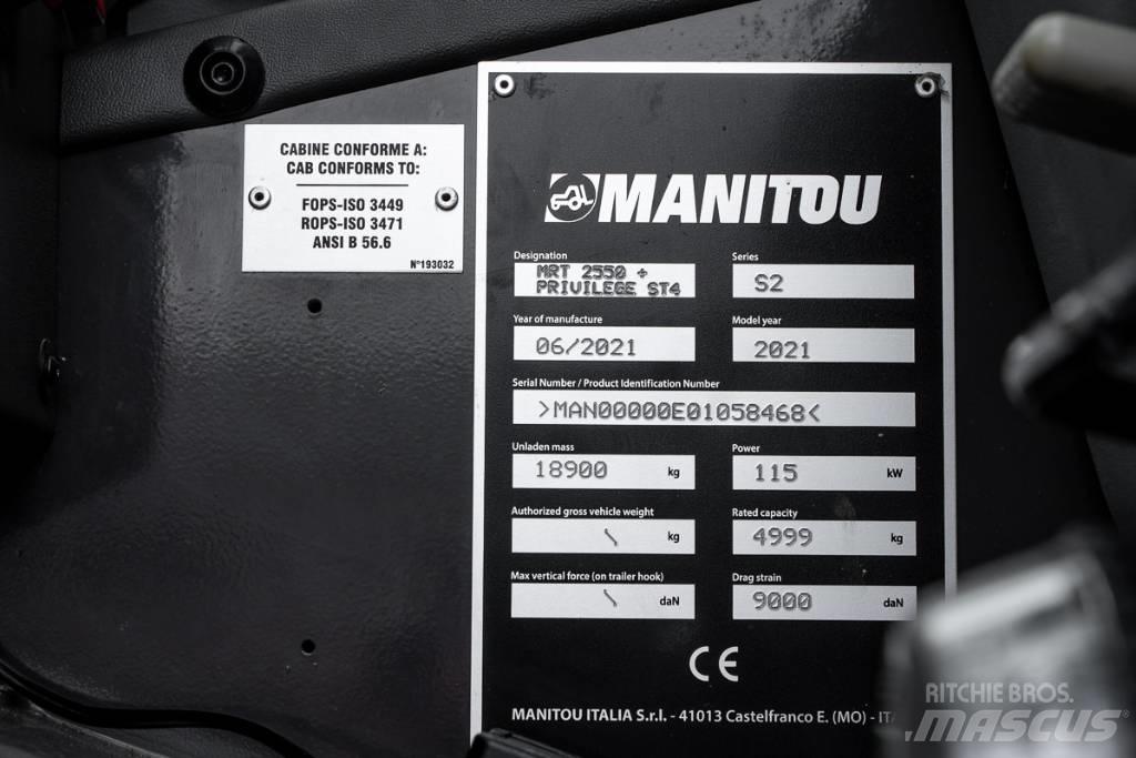 Manitou MRT 2550+ Teleskopické manipulátory