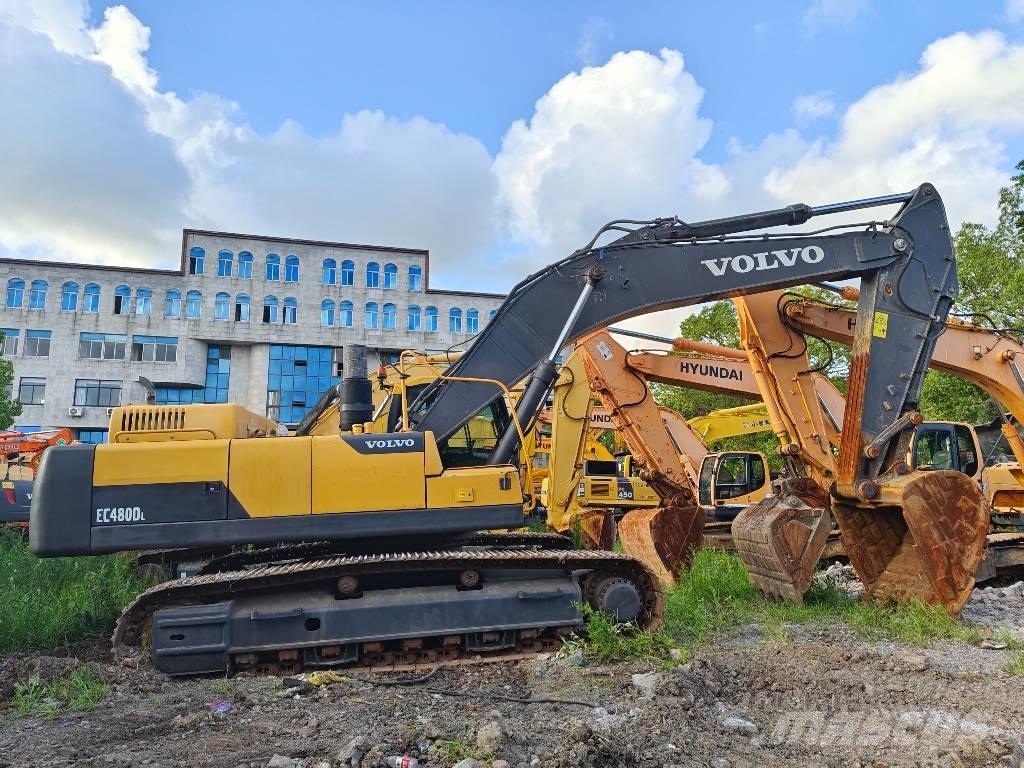 Volvo EC 480 D L Pásová rýpadla