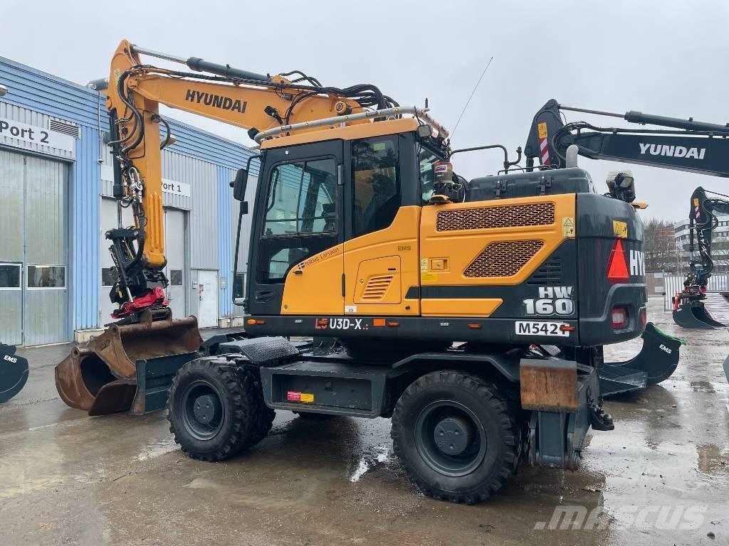 Hyundai HW160 Kolová rýpadla