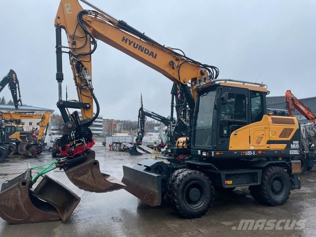 Hyundai HW160 Kolová rýpadla