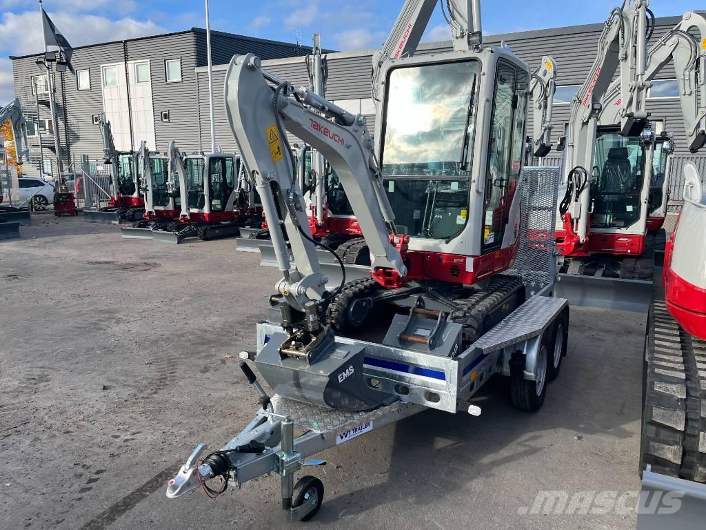 Takeuchi TB 216A Mini rýpadla < 7t