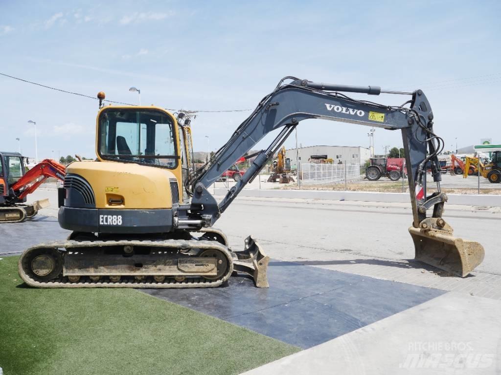 Volvo ECR 88 Midi rýpadla 7t - 12t