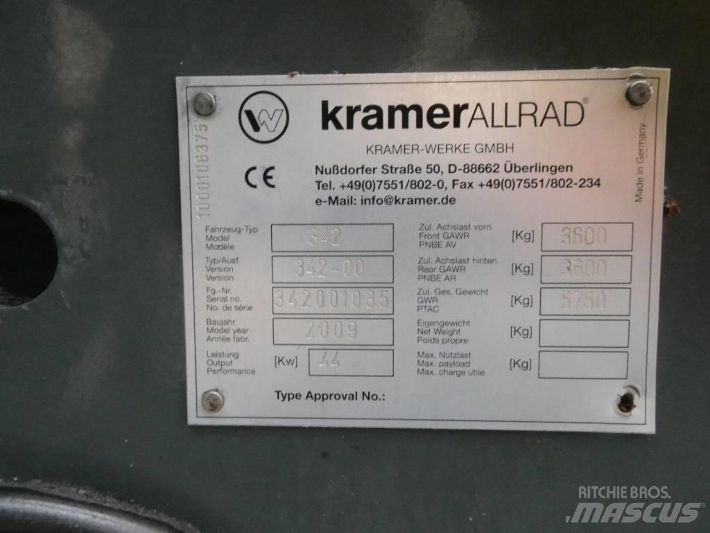 Kramer 380 Kolové nakladače