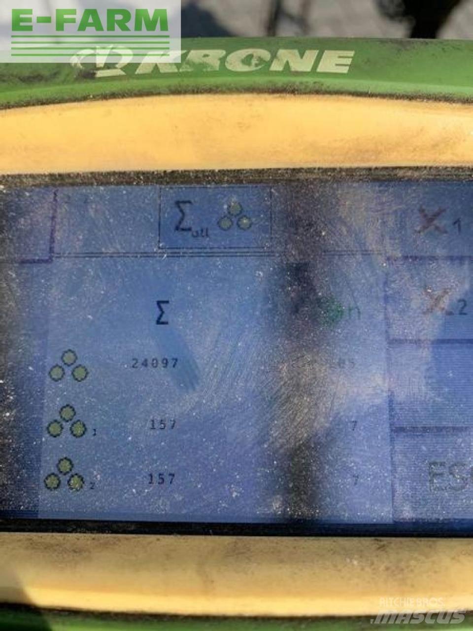 Krone v180 xc Lis na hranaté balíky