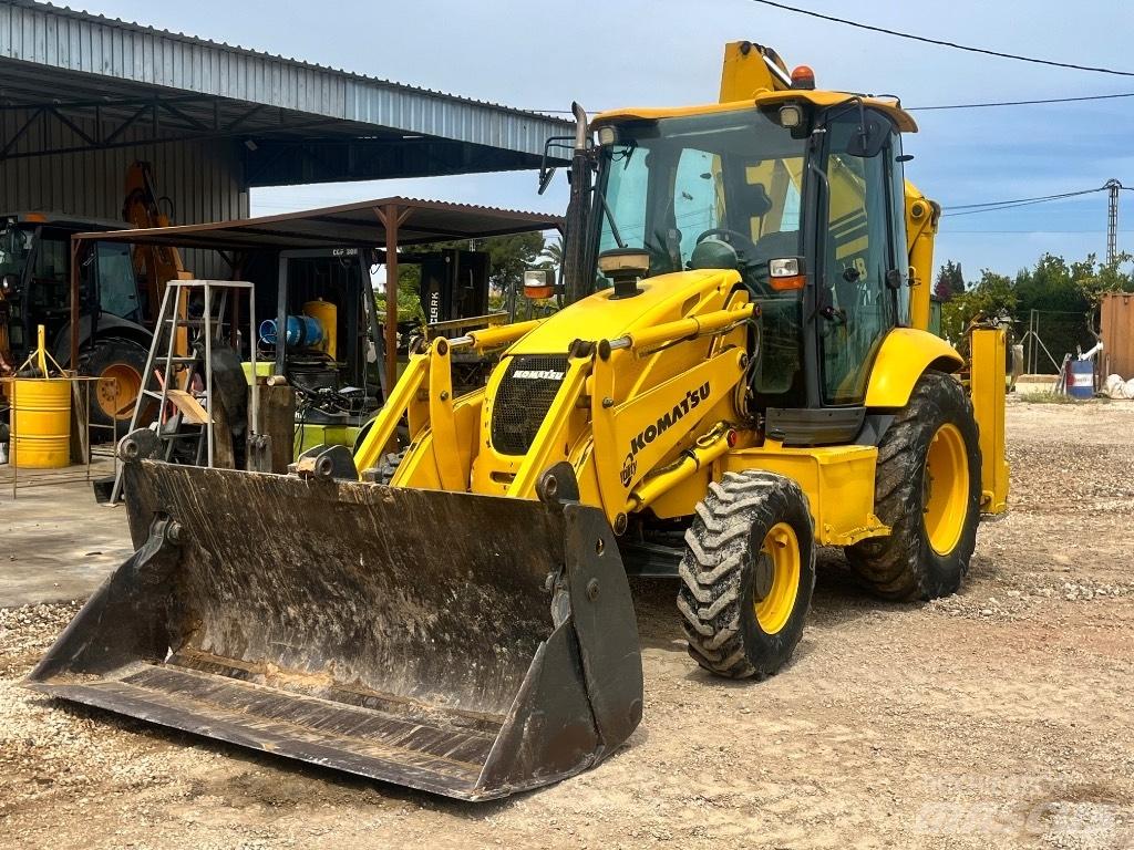 Komatsu WB 97 R-5 Rýpadlo-nakladače