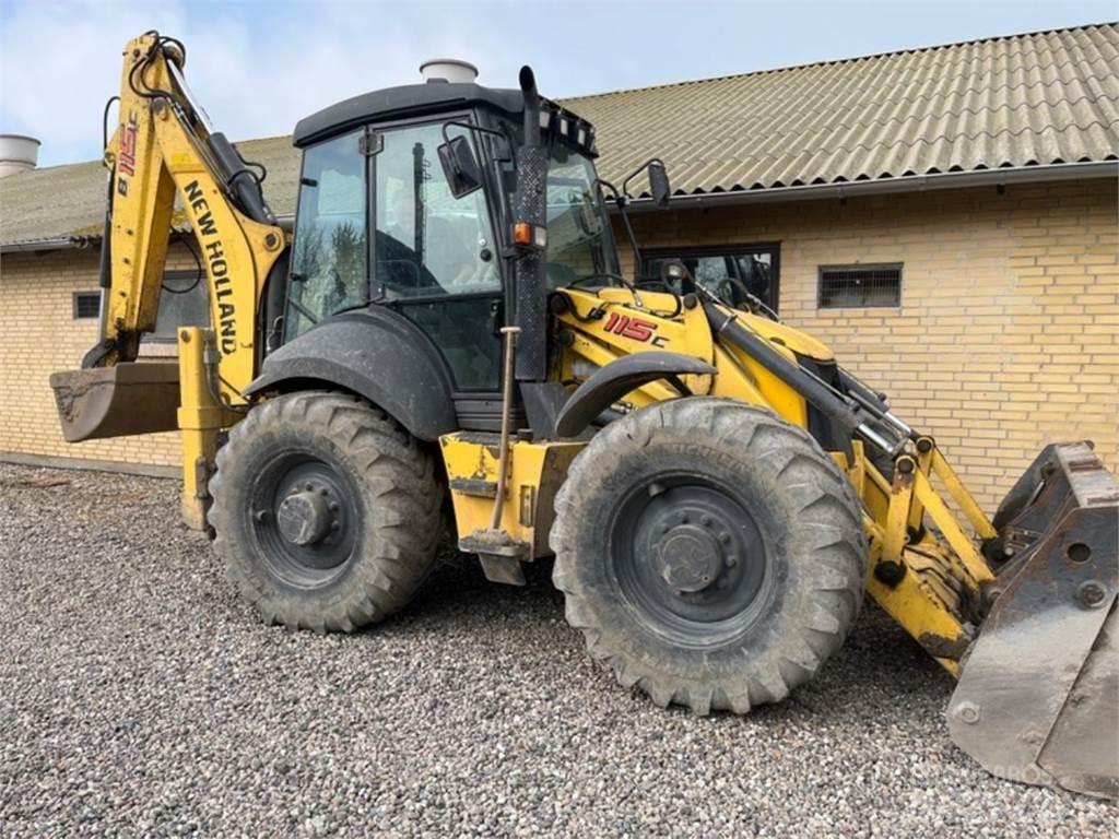 New Holland LB115 Rýpadlo-nakladače