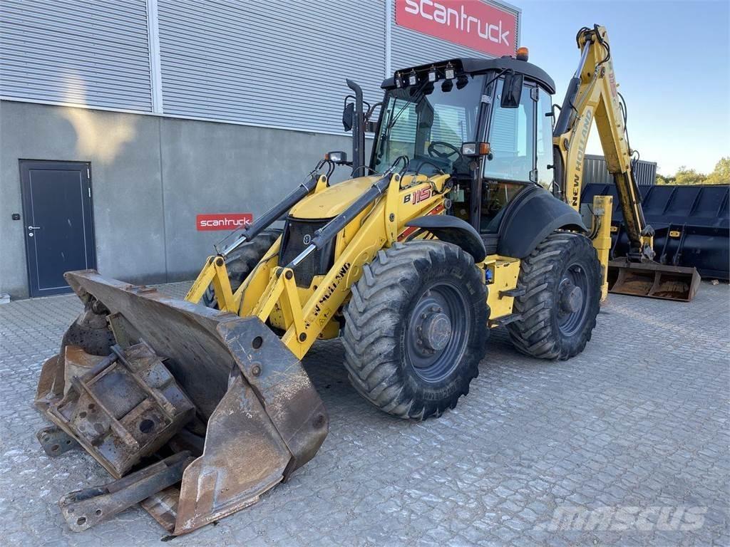 New Holland LB115 Rýpadlo-nakladače