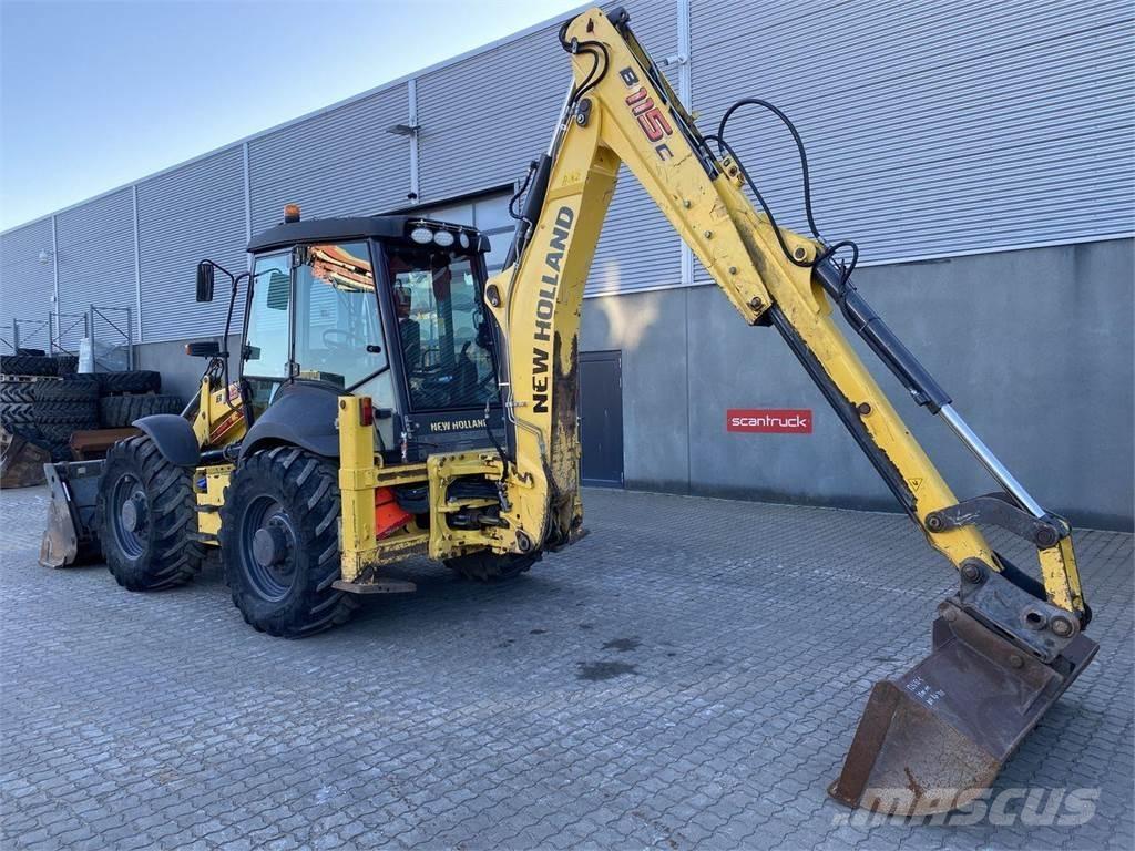 New Holland LB115 Rýpadlo-nakladače