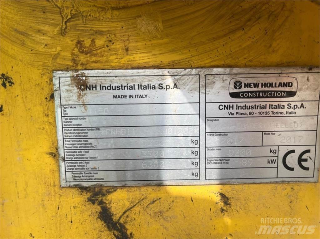 New Holland LB115 Rýpadlo-nakladače