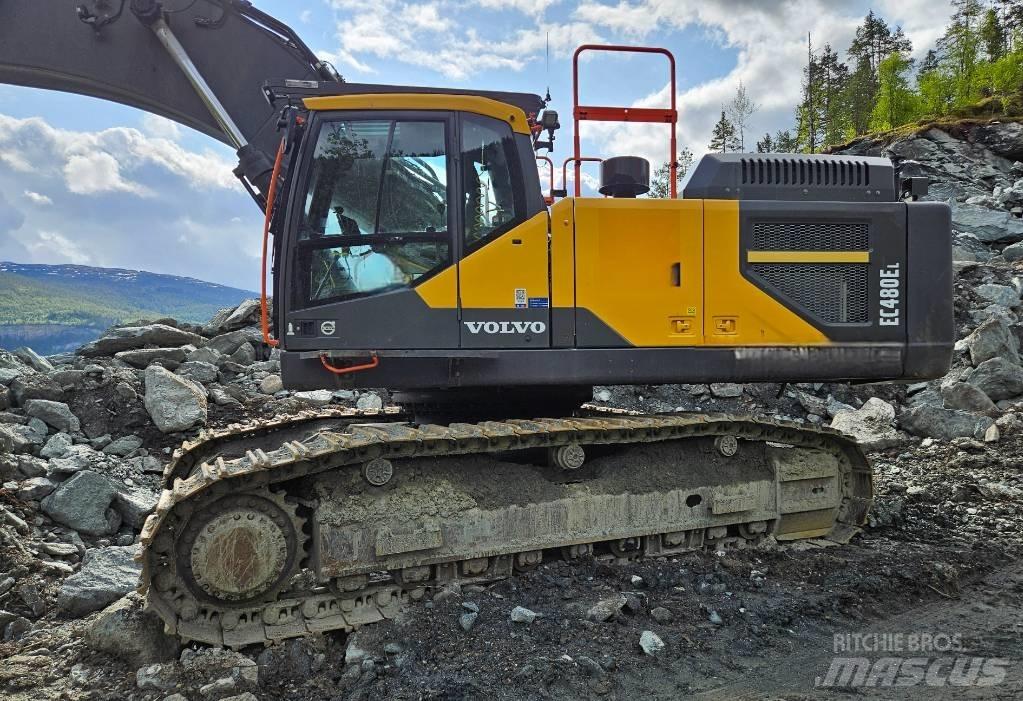 Volvo EC 480 E L Pásová rýpadla