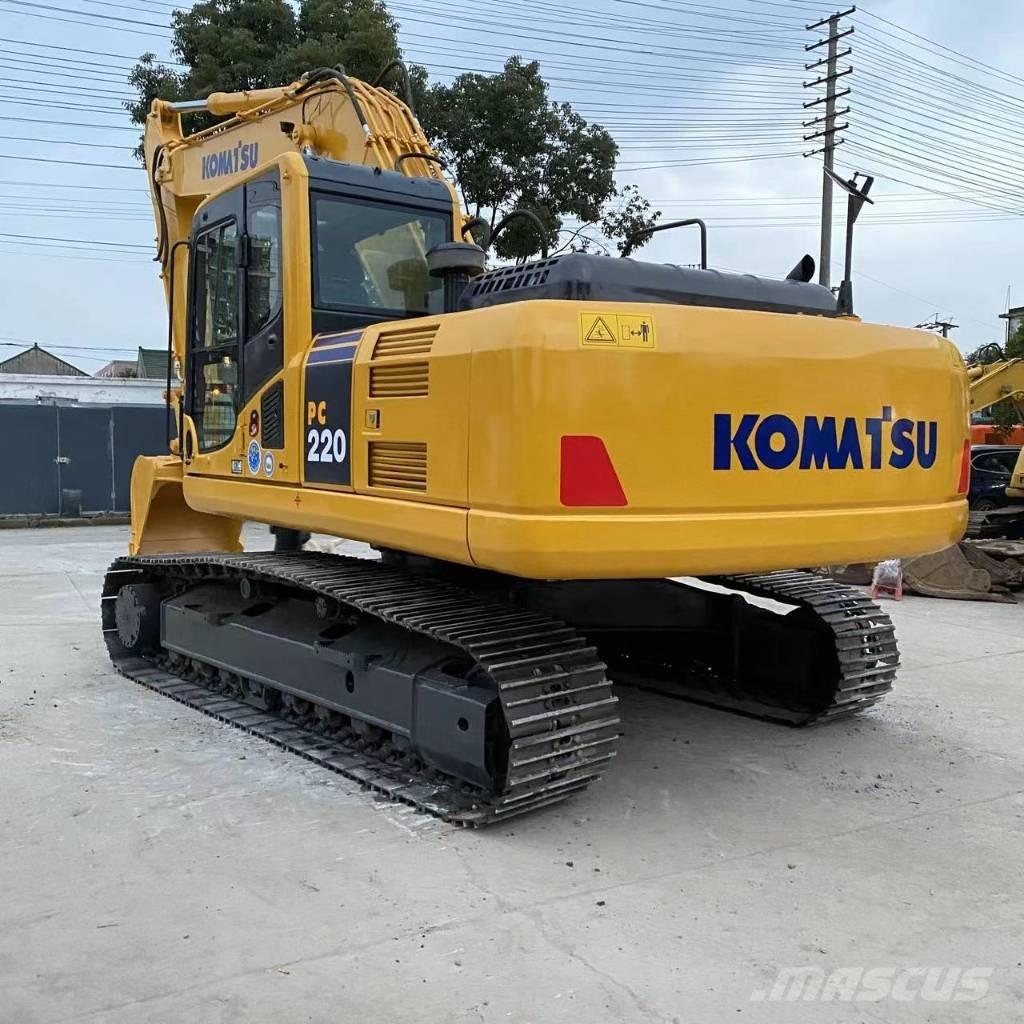 Komatsu PC 220 Pásová rýpadla