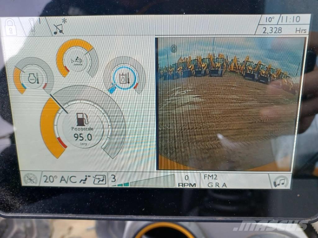 JCB 220X Pásová rýpadla