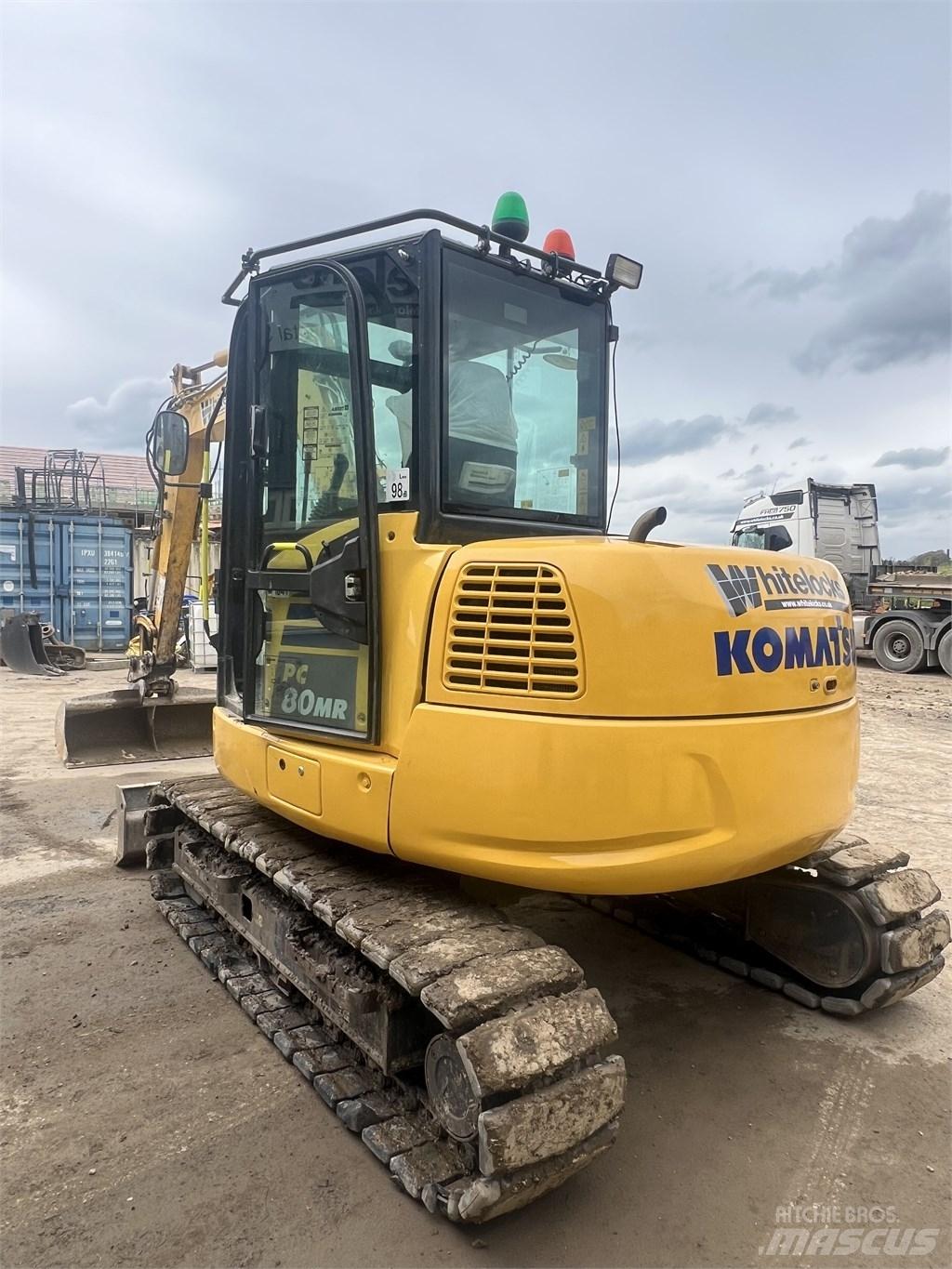 Komatsu PC 80 MR Midi rýpadla 7t - 12t