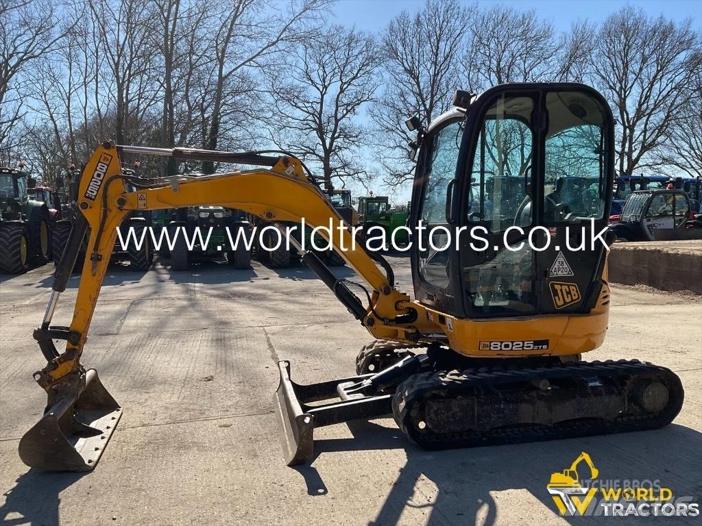 JCB 8025 ZTS Mini rýpadla < 7t