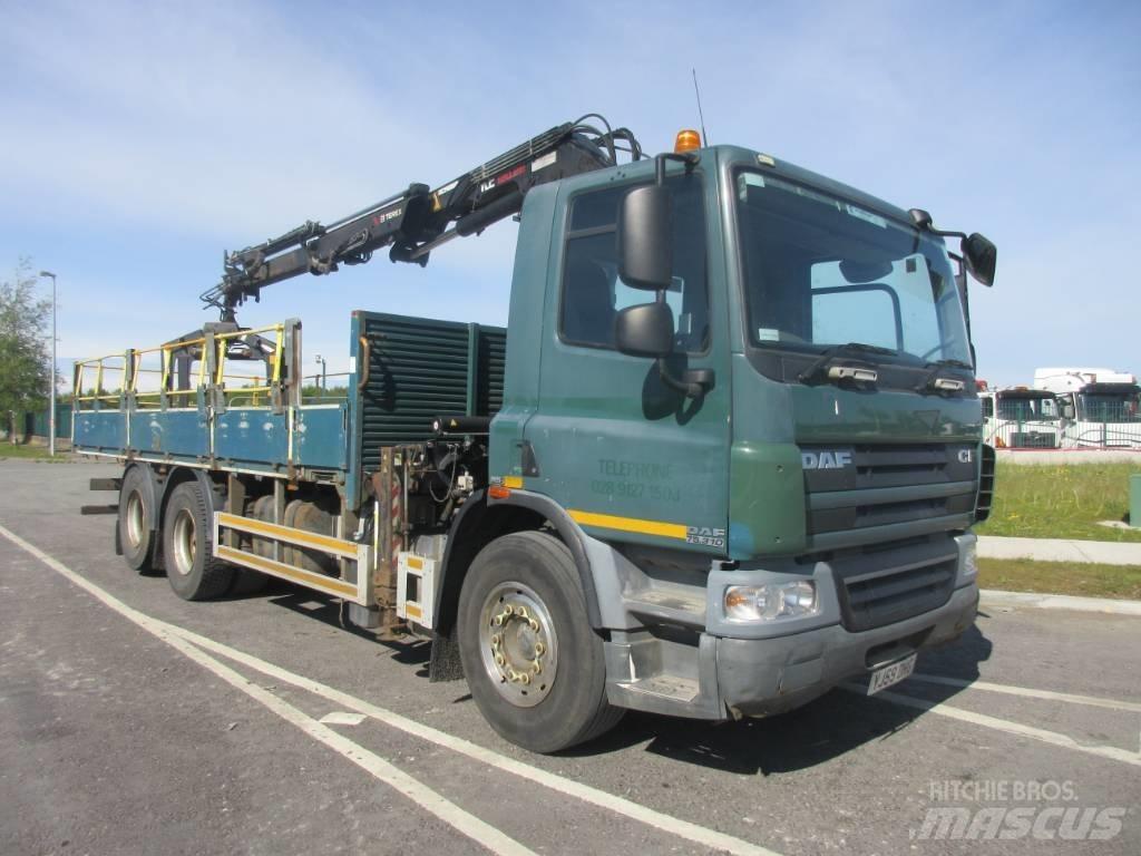 DAF 75.310 Autojeřáby, hydraulické ruky