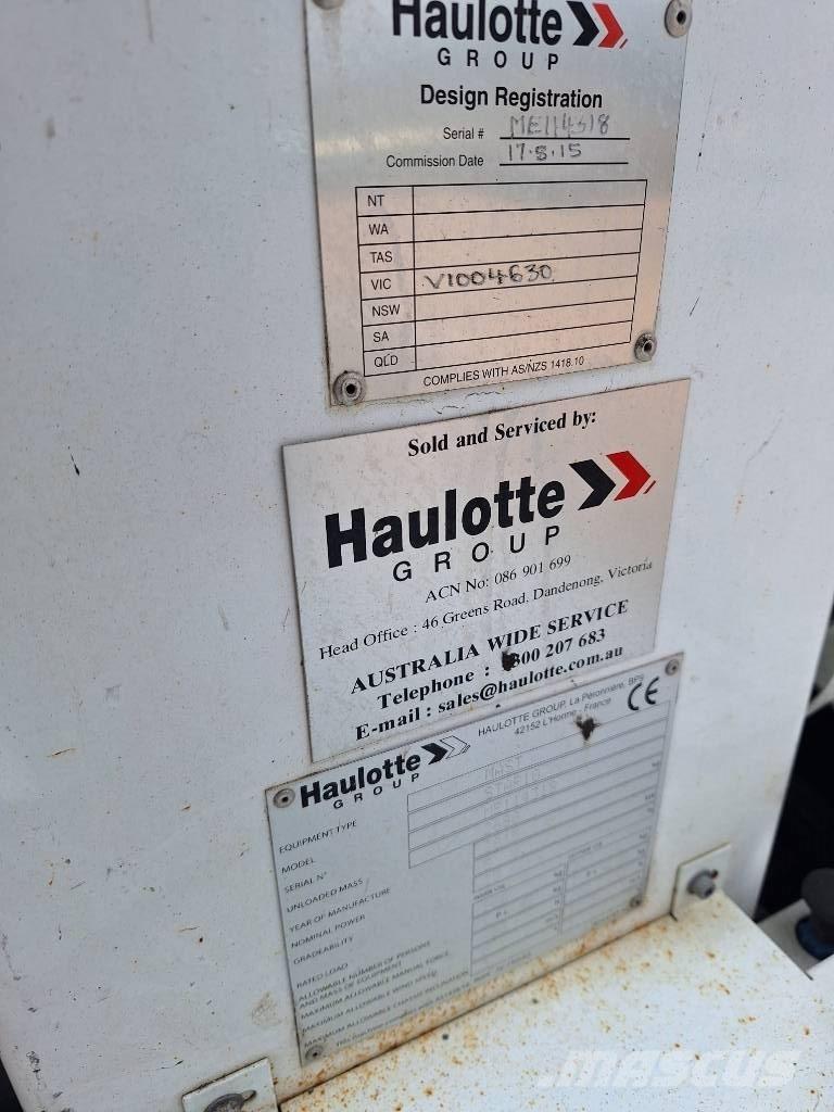 Haulotte Star 10 Kompaktní samohybné kloubové plošiny