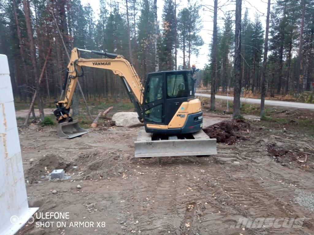 Yanmar Vio 80-1A Midi rýpadla 7t - 12t