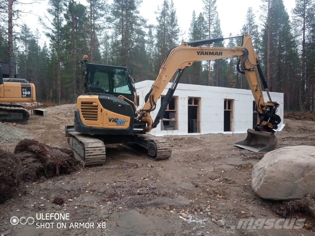 Yanmar Vio 80-1A Midi rýpadla 7t - 12t