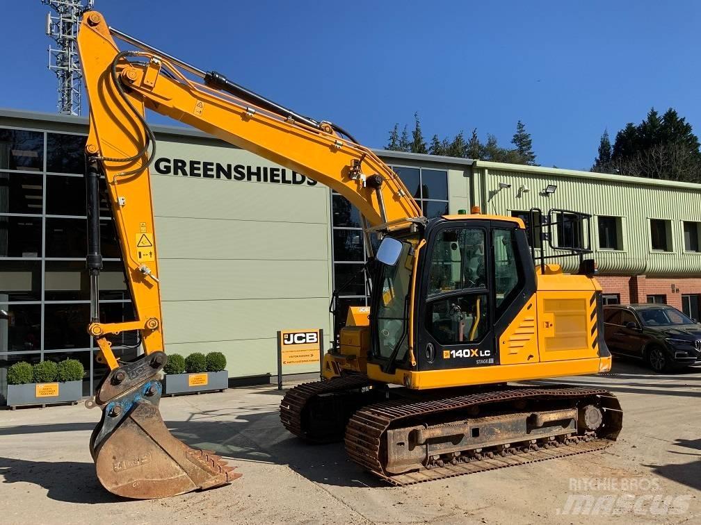 JCB 140X LC Pásová rýpadla