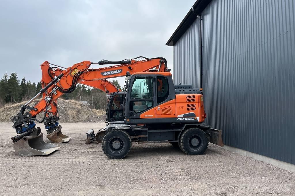 Doosan DX 165 W-5 Kolová rýpadla
