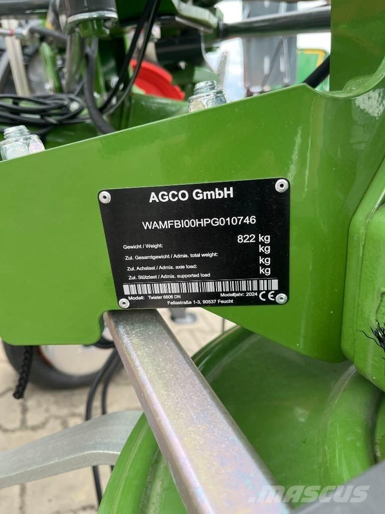 Fendt Twister 6606 Obraceče a shrabovače sena
