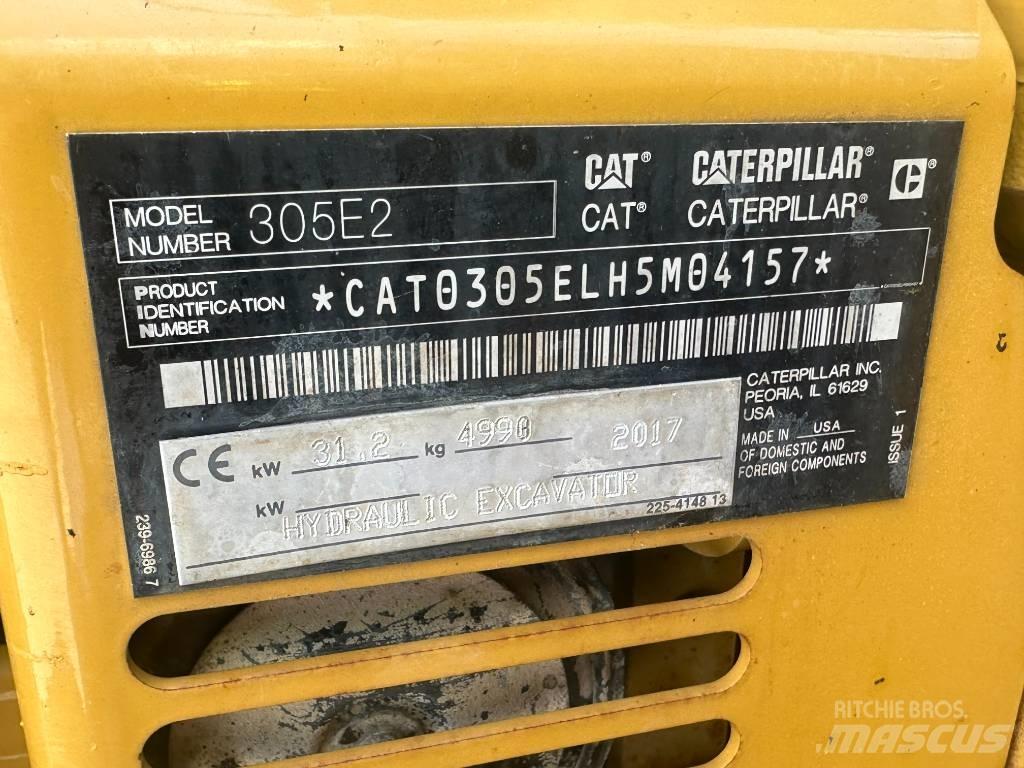 CAT 305 E CR Mini rýpadla < 7t