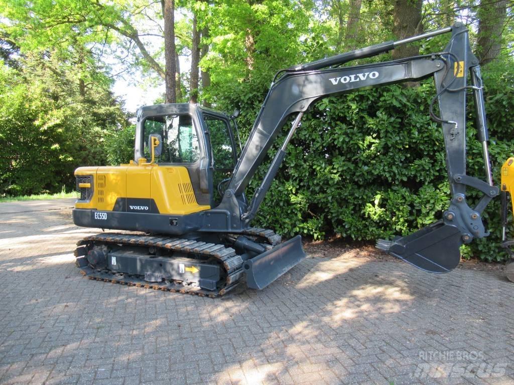 Volvo EC 55 D Mini rýpadla < 7t