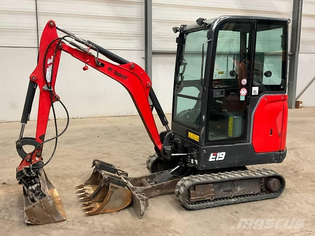 Bobcat E 19 Mini rýpadla < 7t