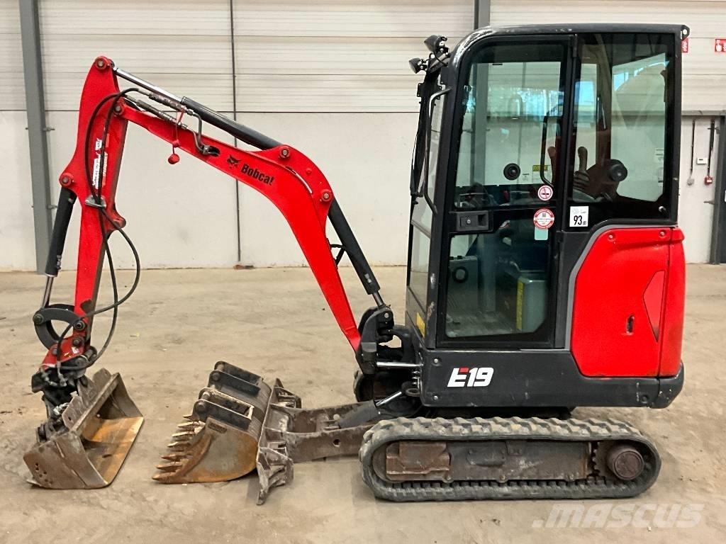 Bobcat E 19 Mini rýpadla < 7t