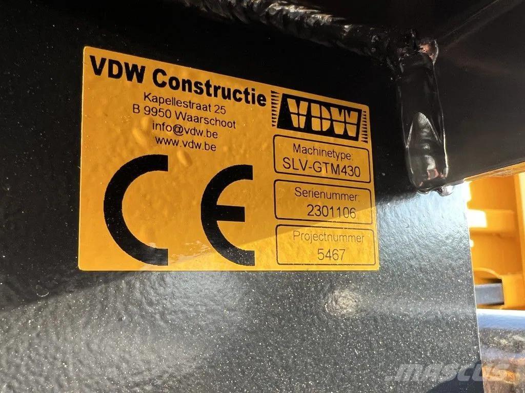  VDW GTM 430 Další vyorávače, příslušenství