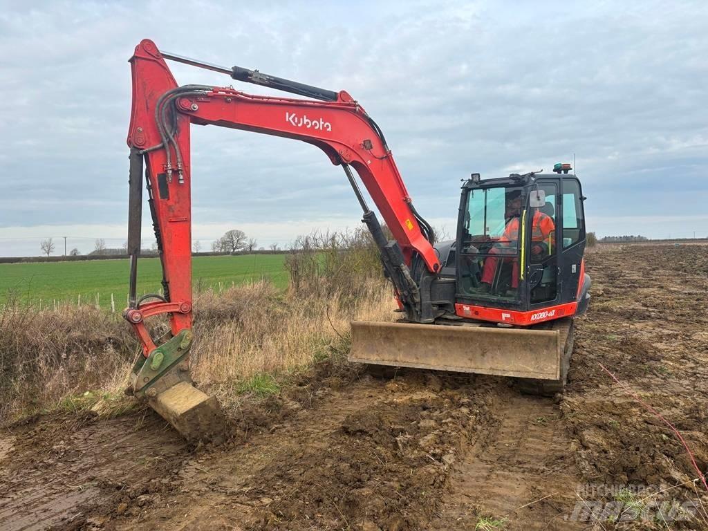 Kubota KX 80-4 Midi rýpadla 7t - 12t