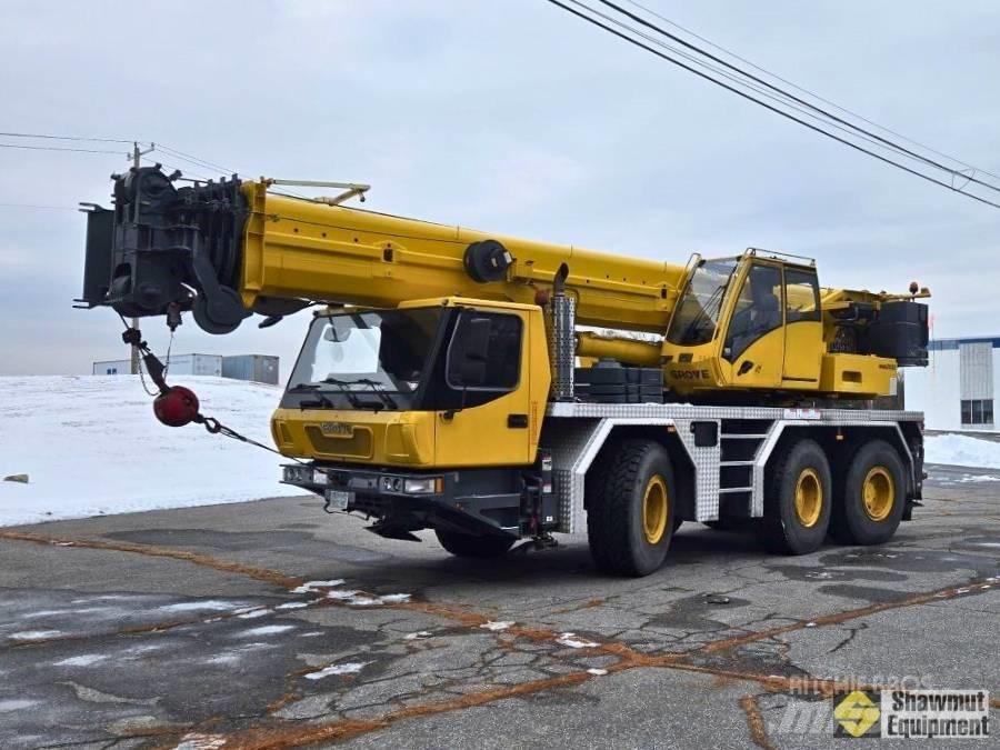 Grove GMK 3055 Univerzální terénní jeřáby