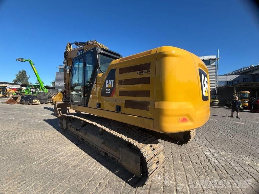 CAT 320 Pásová rýpadla