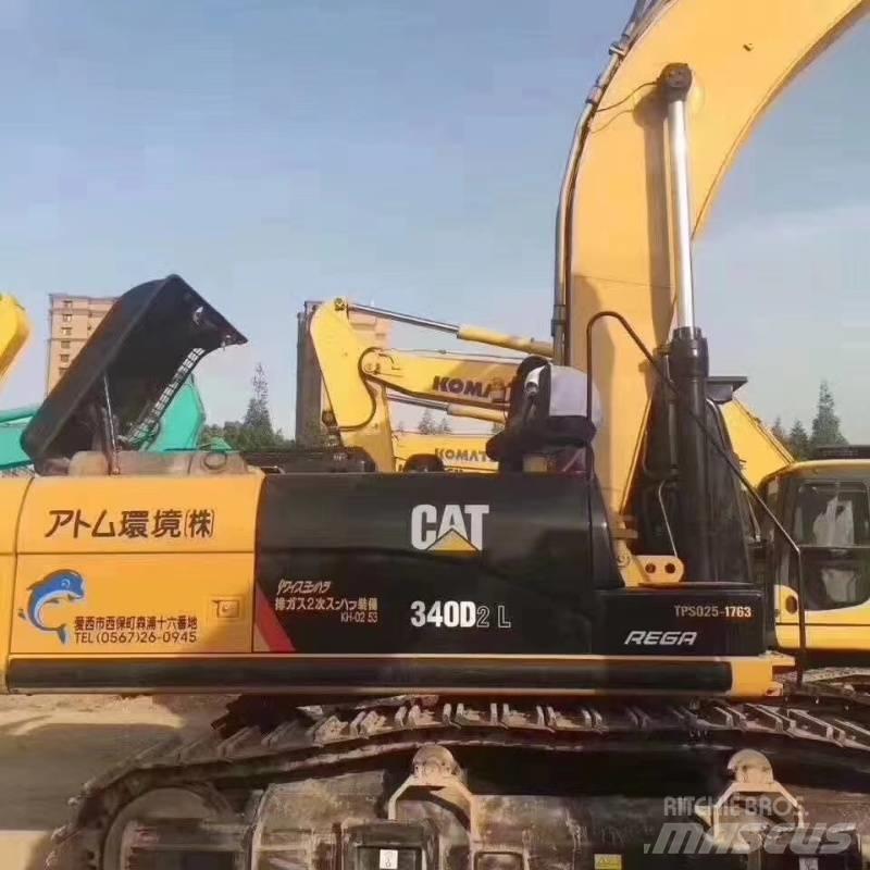CAT 340 D L Pásová rýpadla