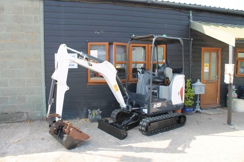 Bobcat E 19 Mini rýpadla < 7t