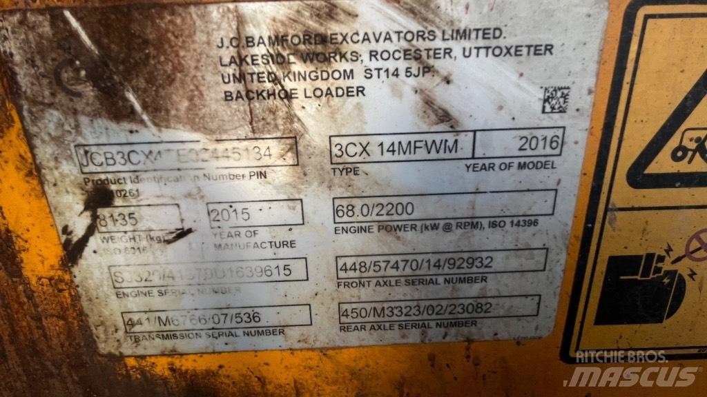 JCB 3 CX Rýpadlo-nakladače