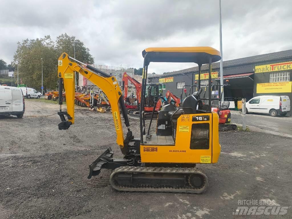 JCB 16 C-1 Mini rýpadla < 7t