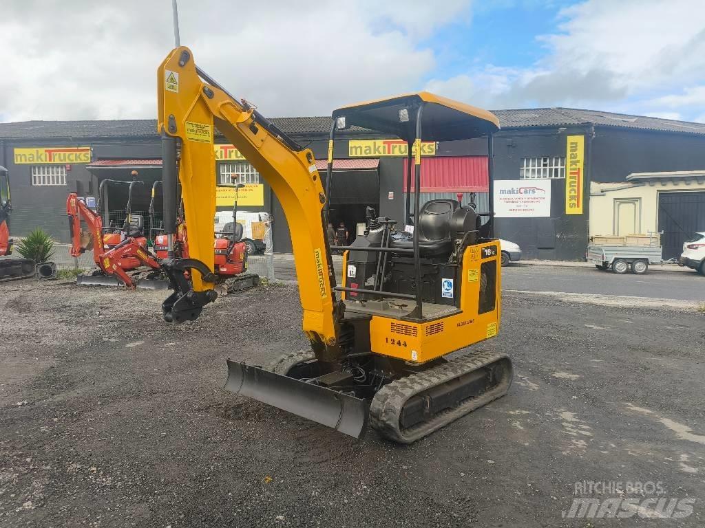 JCB 16 C-1 Mini rýpadla < 7t