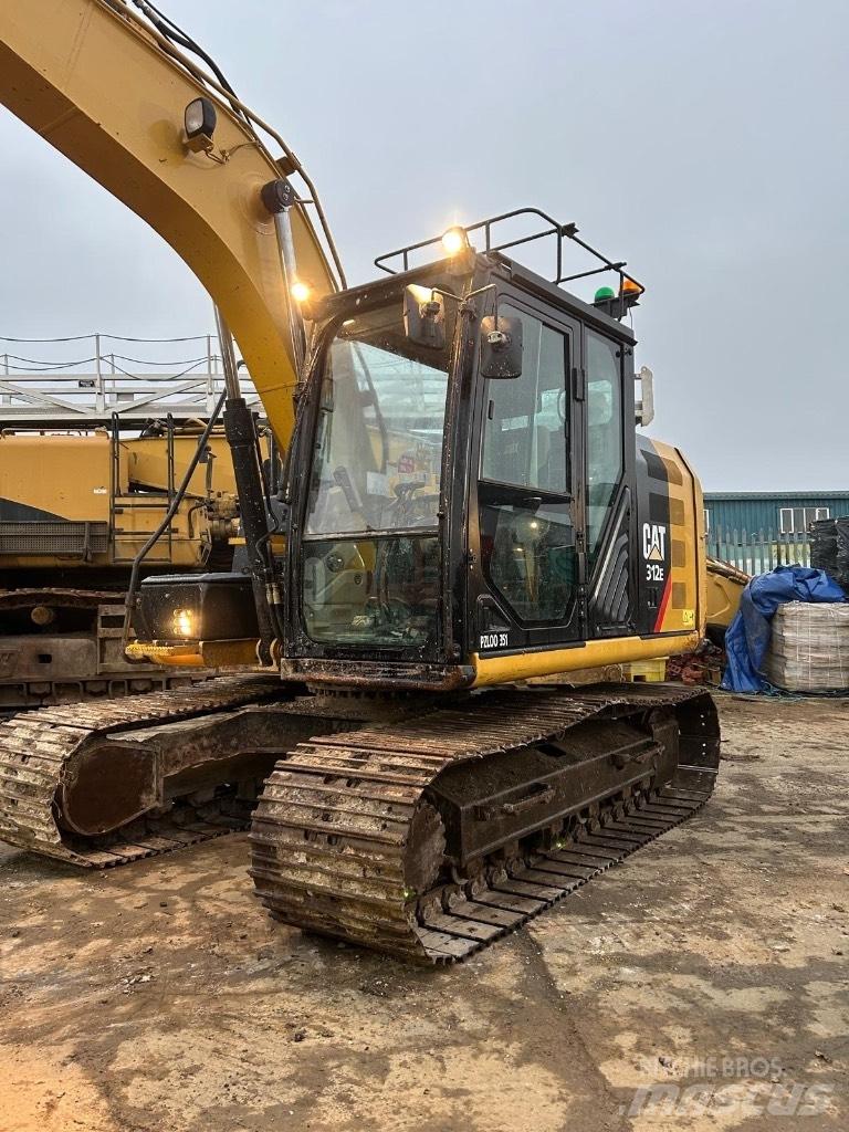 CAT 312 E Pásová rýpadla