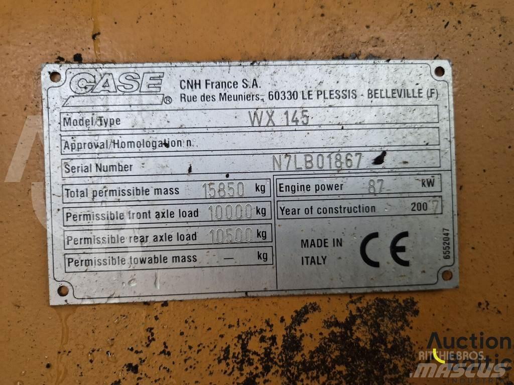 CASE WX 145 Kolová rýpadla