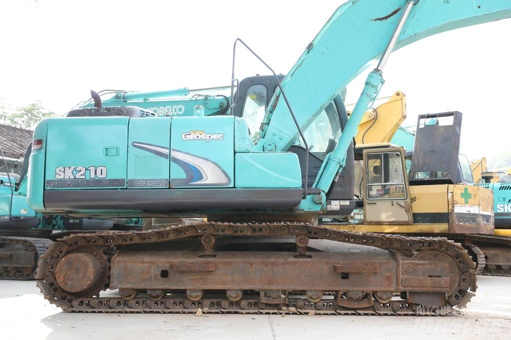 Kobelco SK 210-8 Pásová rýpadla