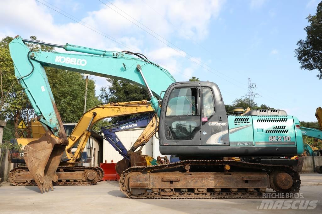 Kobelco SK 210-8 Pásová rýpadla