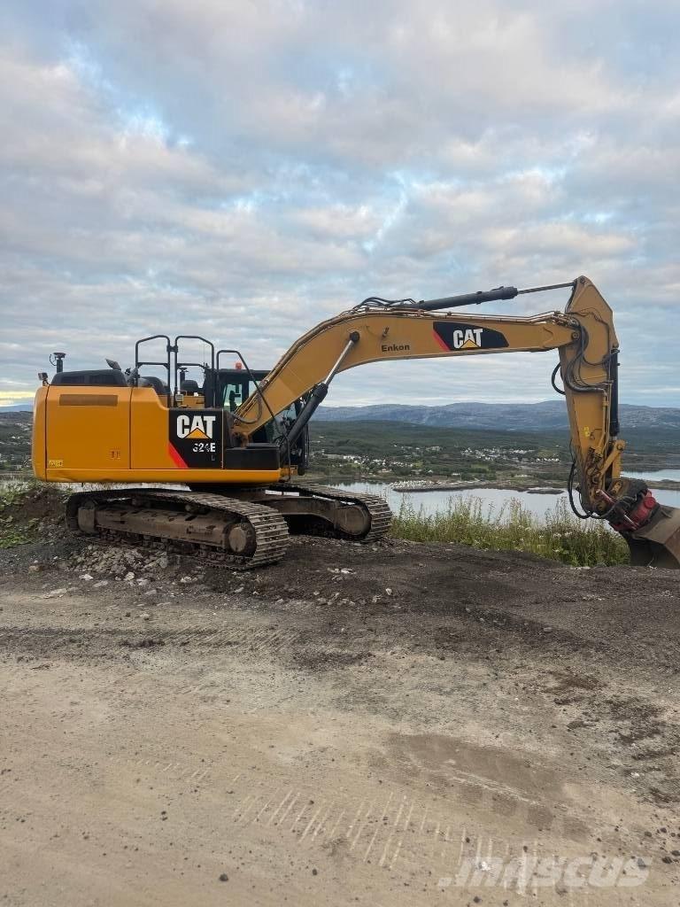 CAT 324 EL Pásová rýpadla